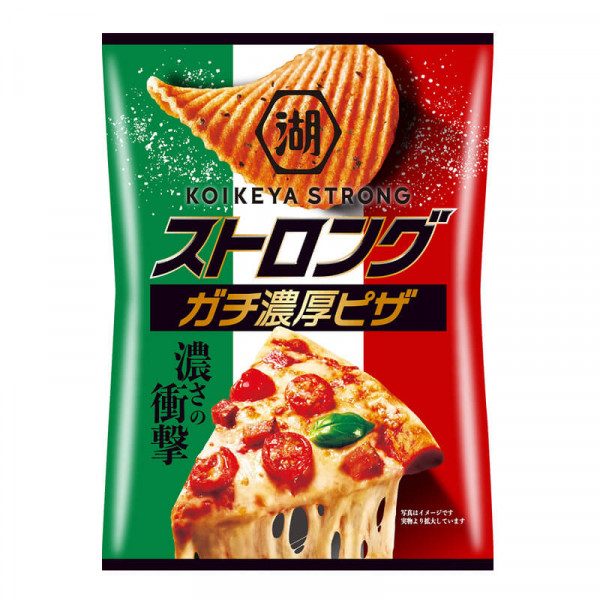 Koikeya Potato Chips Strong Pizza
