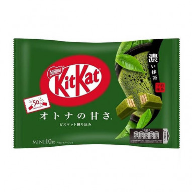 Nestle Kit Kat Strong Green Tea Matcha 10-pack