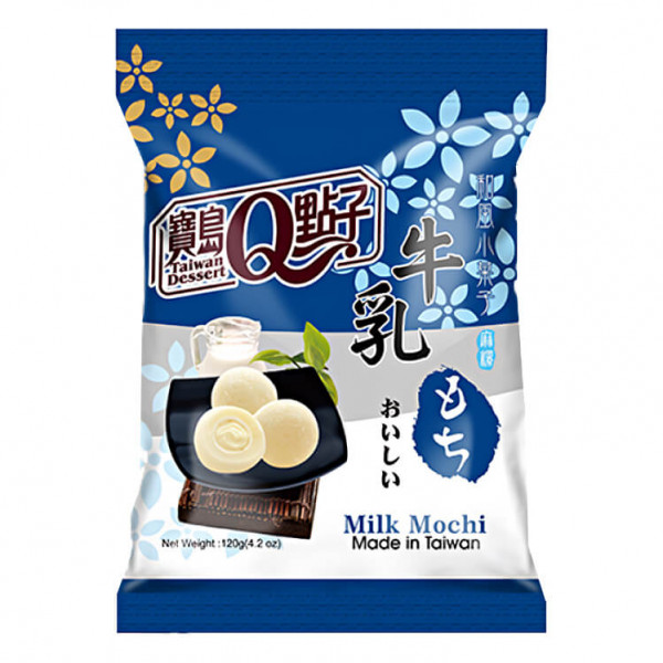 Taiwan Dessert Q Brand Mochi Milk 120 g