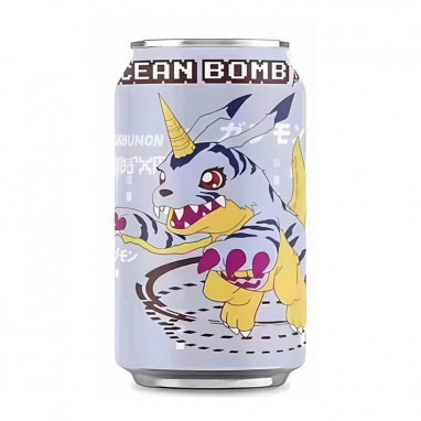 Ocean Bomb x Digimon Gabumon Blueberry
