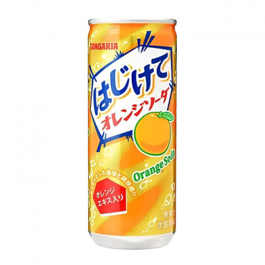 Sangaria Hajikete Orange Soda 250 ml