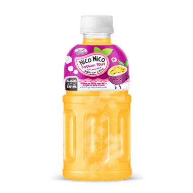 Nico Nico Nata De Coco 30% Fruit Juice: Passion Fruit 320 ml
