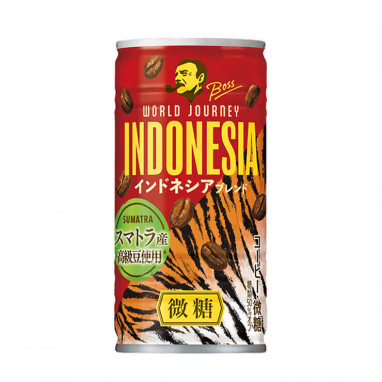 Suntory Boss World Journey Indonesia Coffee