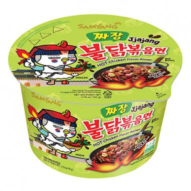 Samyang Hot Chicken Flavor Jjajang Ramen Big Bowl