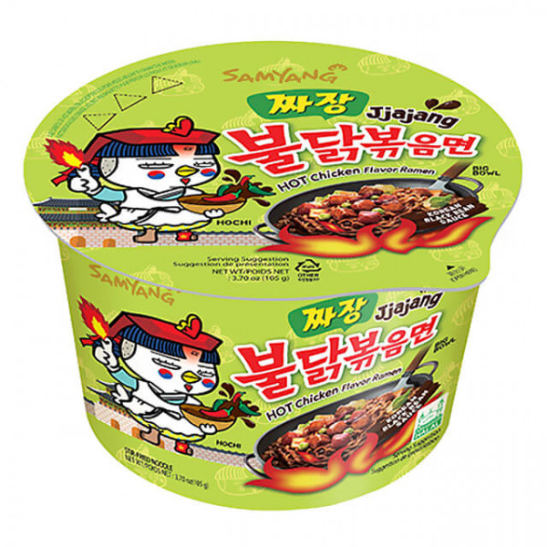 Samyang Hot Chicken Flavor Jjajang Ramen Big Bowl