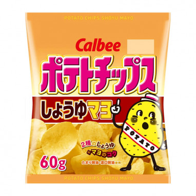 Calbee Potato Chips Shoyu & Mayo