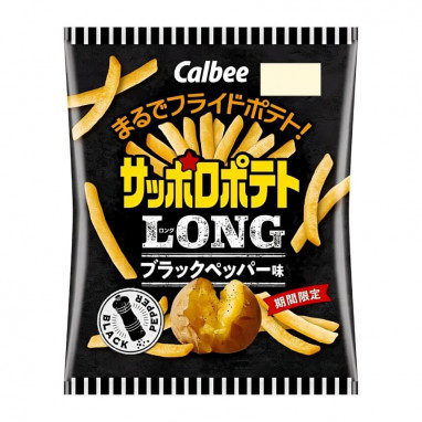 Calbee Sapporo Potato Long Black Pepper