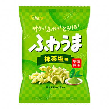 Tohato Fuwa-Uma Salty Matcha Snack