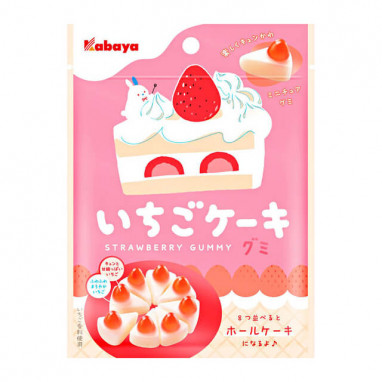 Kabaya Strawberry Cake Gummy