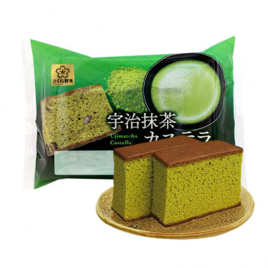 Sakura Seika Uji-Matcha Castella Bread